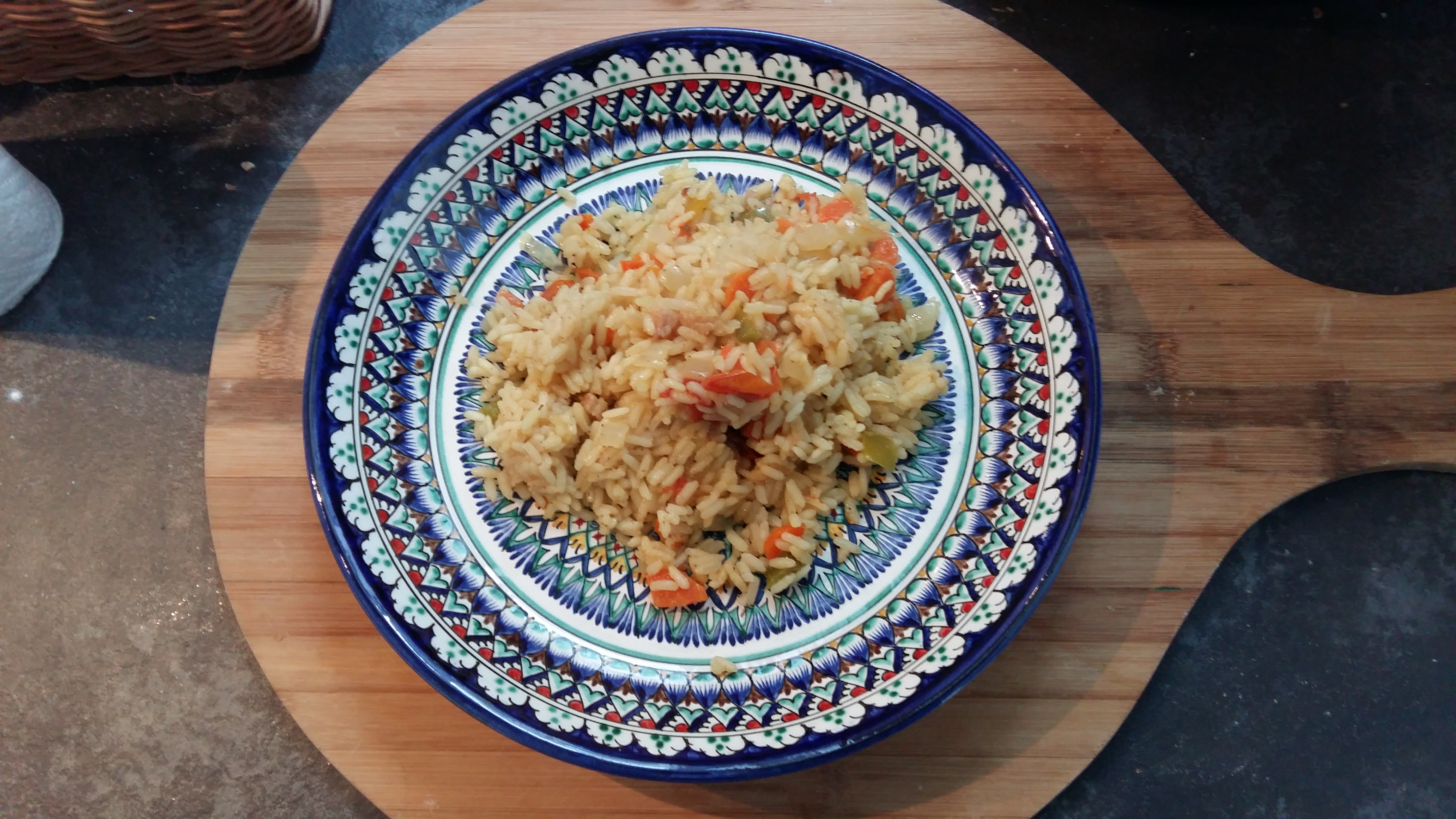 Plov végétarien