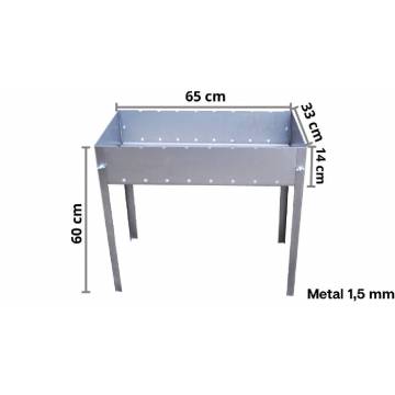 Mangal - Barbecue démontable - 65x33 cm - Grand modèle