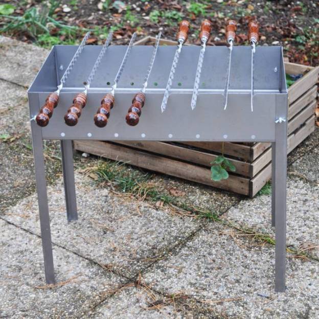 Mangal - Barbecue démontable - 65x33 cm - Grand modèle