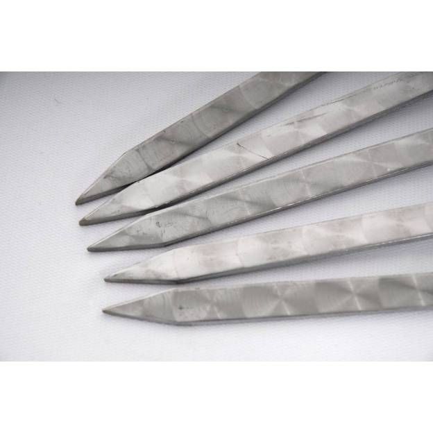 Brochettes - Manche bois - Lame 40 x 1,2 cm