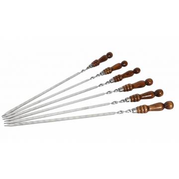 Brochettes - Manche bois - Lame 40 x 1,2 cm