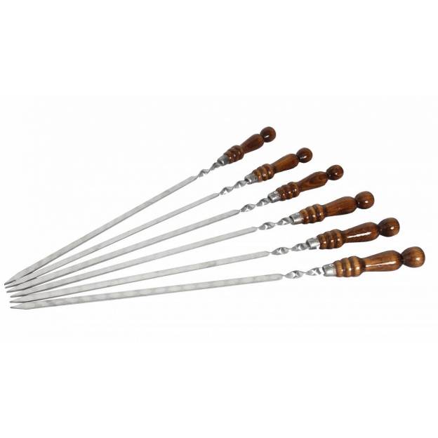 Brochettes - Manche bois - Lame 40 x 1,2 cm