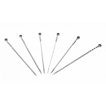 Brochettes - Poignée métal - 60 cms