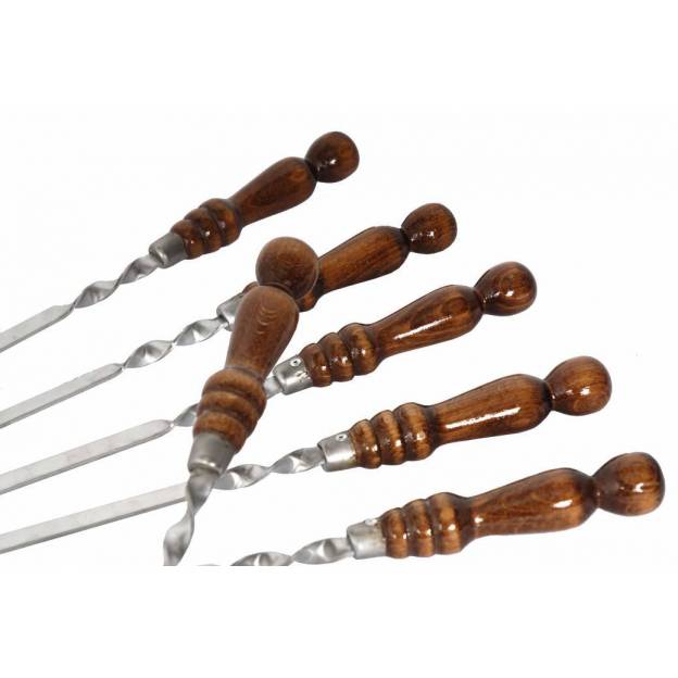 Brochettes - Manche bois - 50 cm