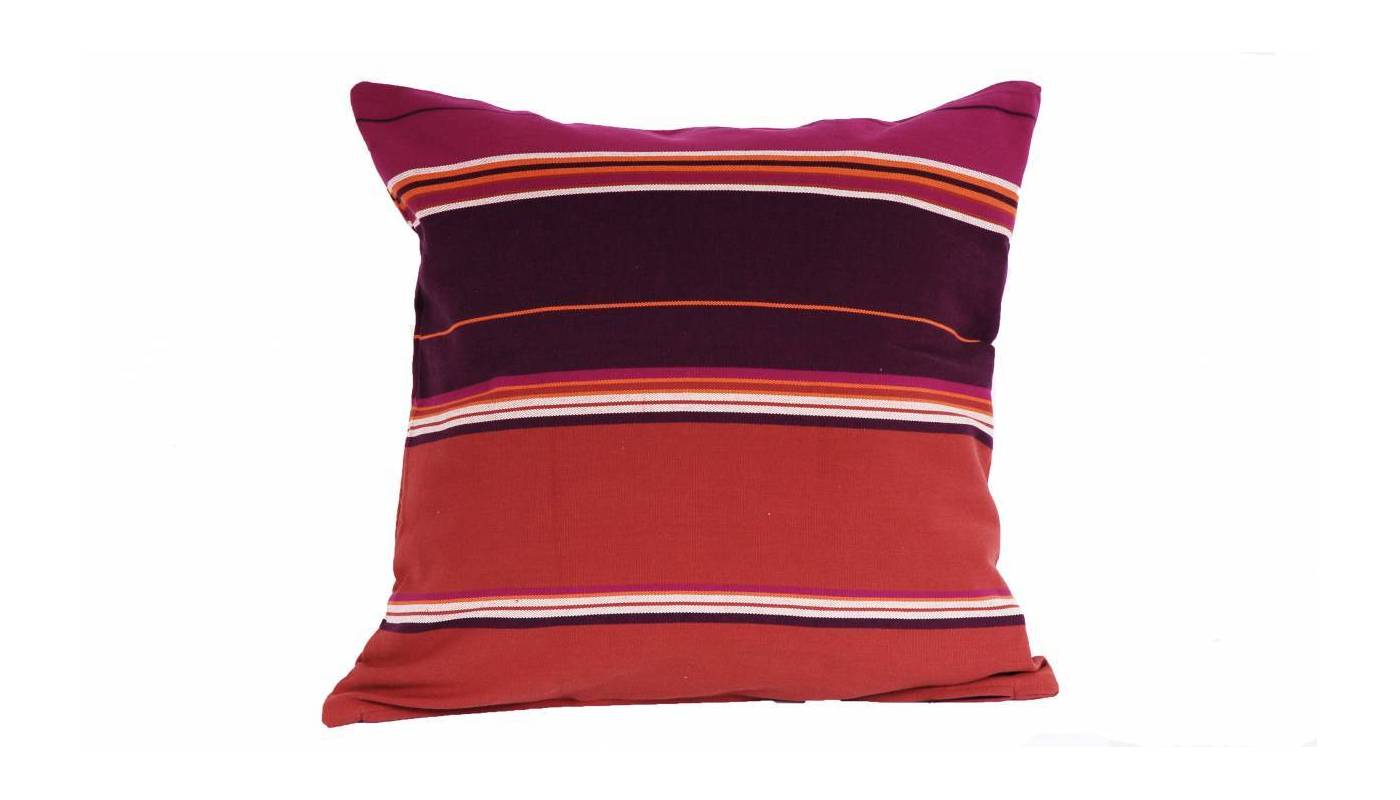 Pillow cover - 61x61 cm - Color MARSALA