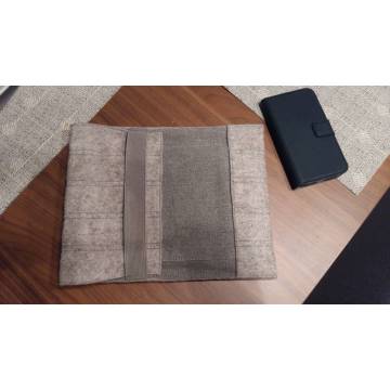 Tablet case - Linen and Felt