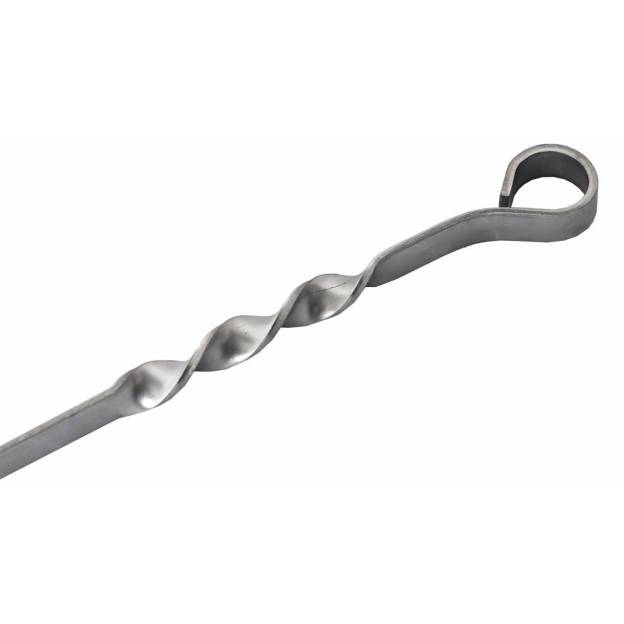 6 metal skewers - 60 cms