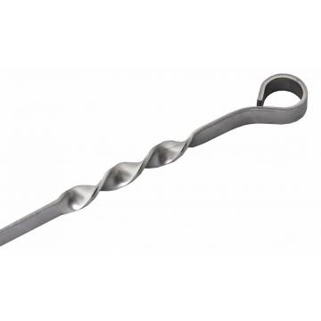 6 metal skewers - 40 cms
