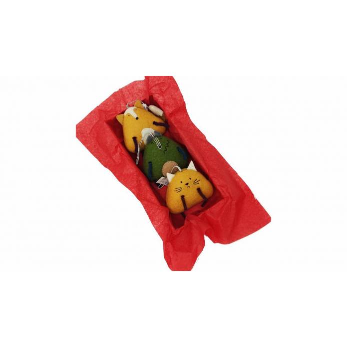 "Cute animals": Set of 3 felted animals "Cute animals": Set of 3 felted animals