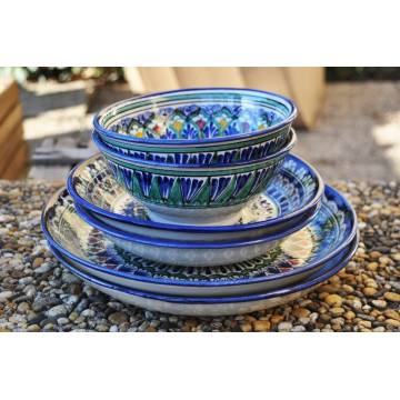 Assortiment de vaisselle Rishtan - 6 pièces