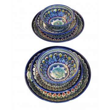 Assortiment de vaisselle Rishtan - 6 pièces