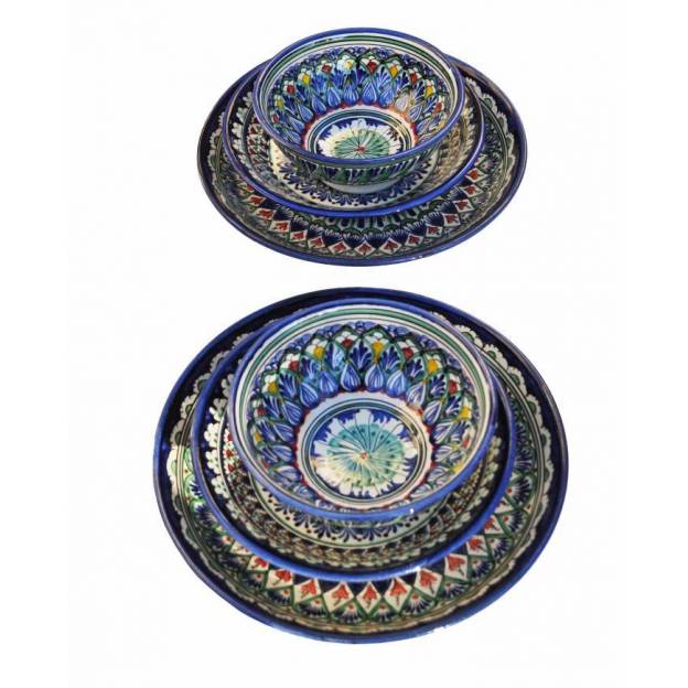 Assortiment de vaisselle Rishtan - 6 pièces