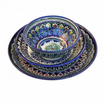Assortiment de vaisselle Rishtan - 6 pièces