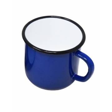 Mug Bleu - Métal émaillé - 250 ml