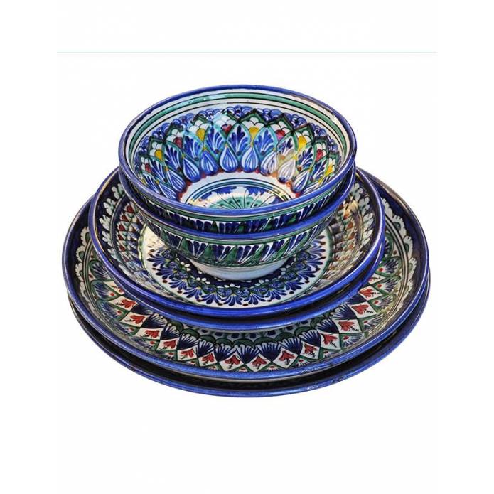 Assortiment de vaisselle Rishtan - 6 pièces Assortiment de vaisselle Rishtan - 6 pièces