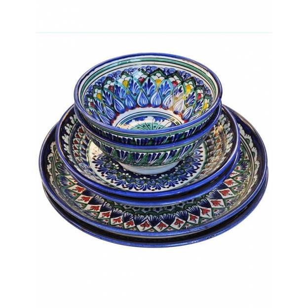 Assortiment de vaisselle Rishtan - 6 pièces