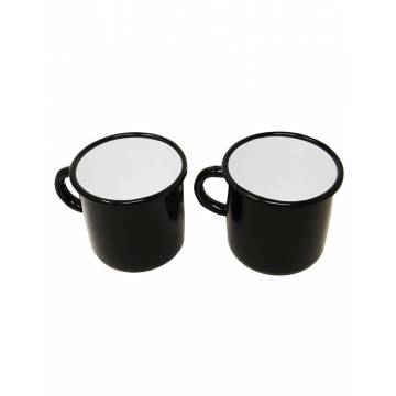 2 mugs noirs et blancs