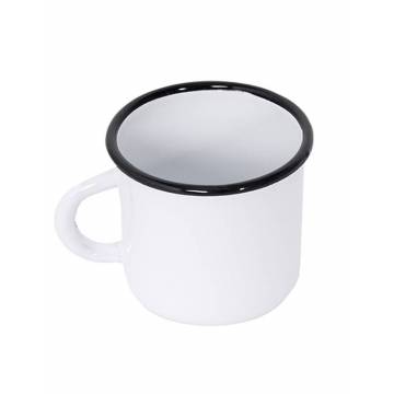 Mug Blanc - Métal émaillé - 250 ml