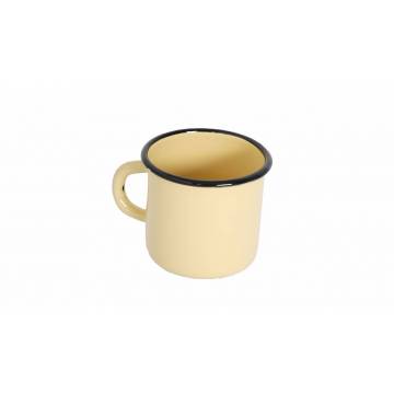 Mug Jaune - Métal émaillé - 400 ml