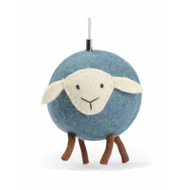 Mouton en Feutre - Bleu