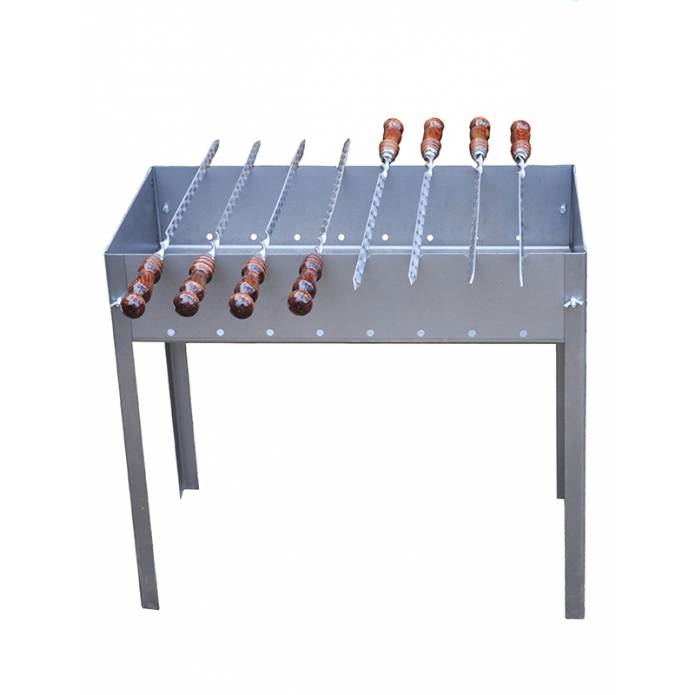 Kit Barbecue - 65x33 cm - Avec 8 brochettes Kit Barbecue - 65x33 cm - Avec 8 brochettes