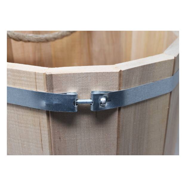 Wooden bucket - 15 liters - Alder - Cachepot / Storage