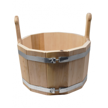 Wooden bucket - 10 liters - Alder - Cachepot / Storage