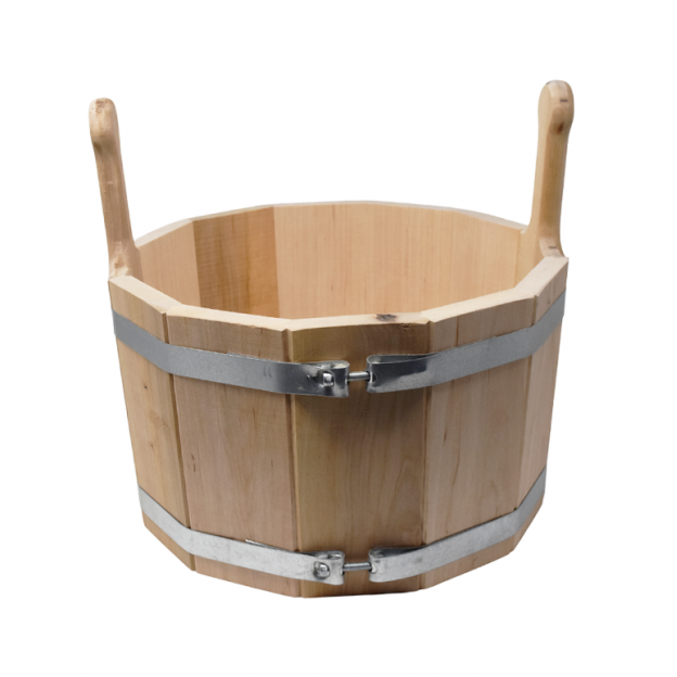 Wooden bucket - 10 liters - Alder - Cachepot / Storage