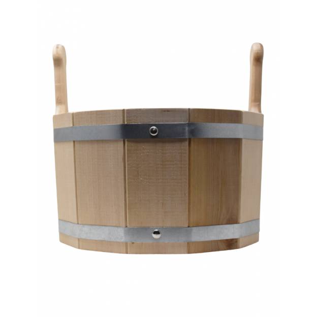 Wooden bucket - 10 liters - Alder - Cachepot / Storage