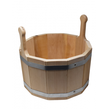 Wooden bucket - 10 liters - Alder - Cachepot / Storage