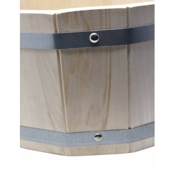 Wooden bucket - 10 liters - Aspen - Cachepot / Storage