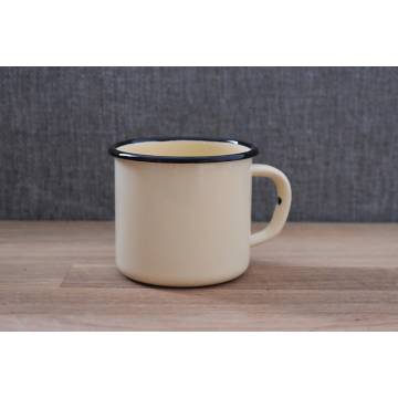 Mug Jaune - Métal émaillé - 250 ml