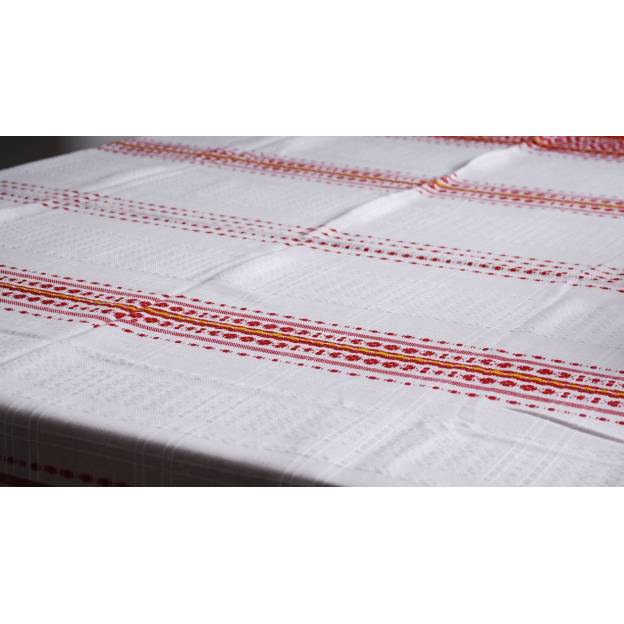 Hand-woven tablecloth - 155x116 cm