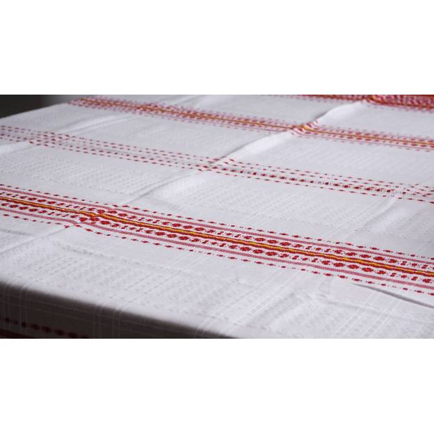 Nappe tissée main - 155x116 cm