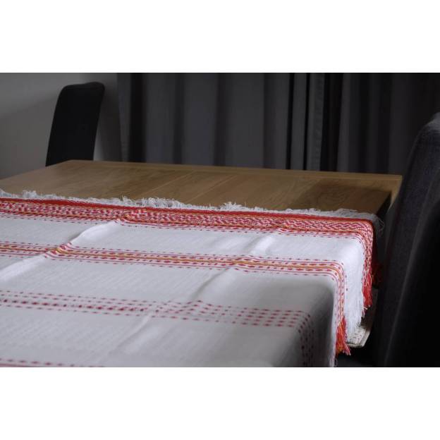 Hand-woven tablecloth - 155x116 cm