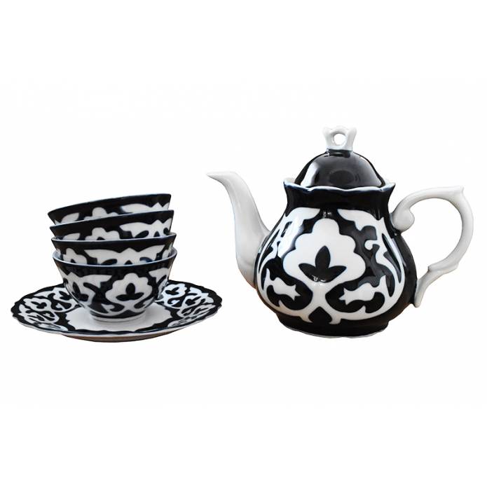 Pakhta Porcelain - Tea set - 6 pieces