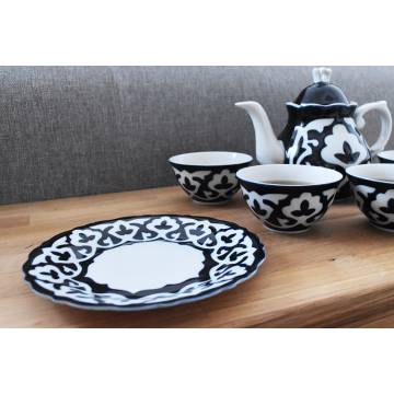 Pakhta Porcelain - Tea set - 6 pieces