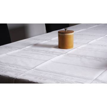 Nappe tissée main - 220x134 cm