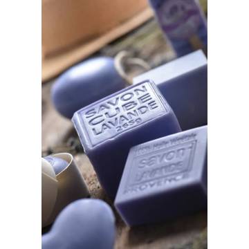 Lavender Essential Oil and Exfoliating Cube Soap
