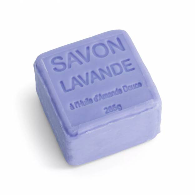 Savon cube à l' huile essentielle de Lavande et exfoliant