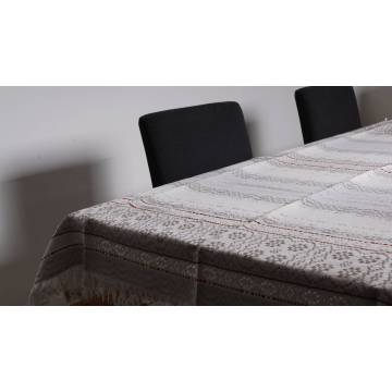 Hand-woven tablecloth - 180x139 cm