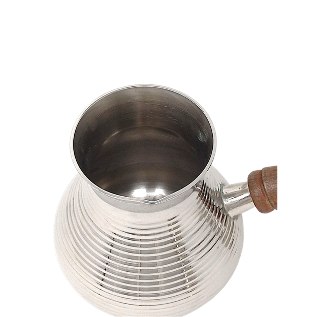 Pot à Café Cezve en Laiton Nickelé - 300 ml