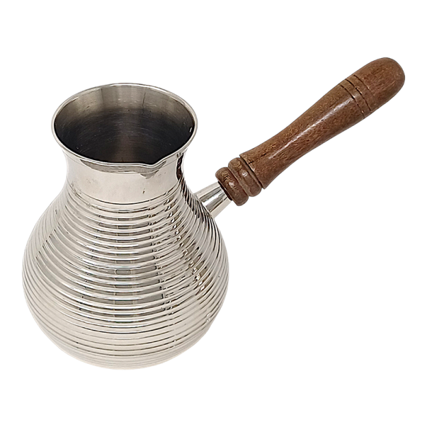 Nickel-Plated Brass Coffee Pot "Cezve" - 500 ml