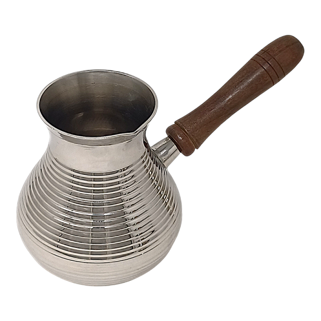 Nickel-Plated Brass Coffee Pot "Cezve" - 750 ml