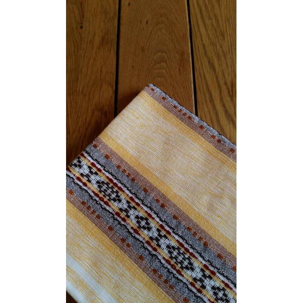 Chemin de table tissé main - 93x55 cm