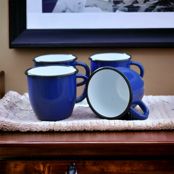 Enamelled Steel mug -...