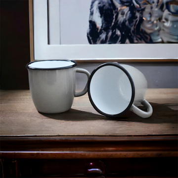 Enamelled Steel Mug -...