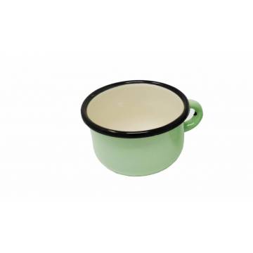 Tasse en métal émaillé - 250 ml - Vert Pastel