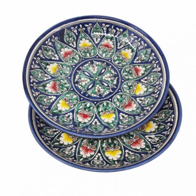 Blue Rishtan Ceramics plate