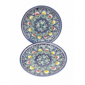 Blue Rishtan Ceramics plate
